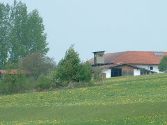 Grossansicht in neuem Fenster: Hof mit Hochsitz